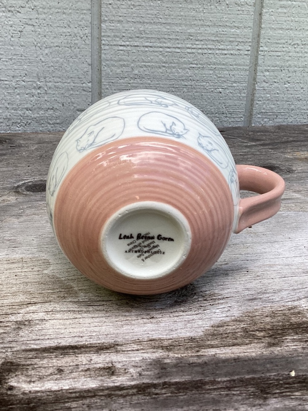Anthropologie CAT Leah Reena Goren stoneware MUG - Picture 4 of 4